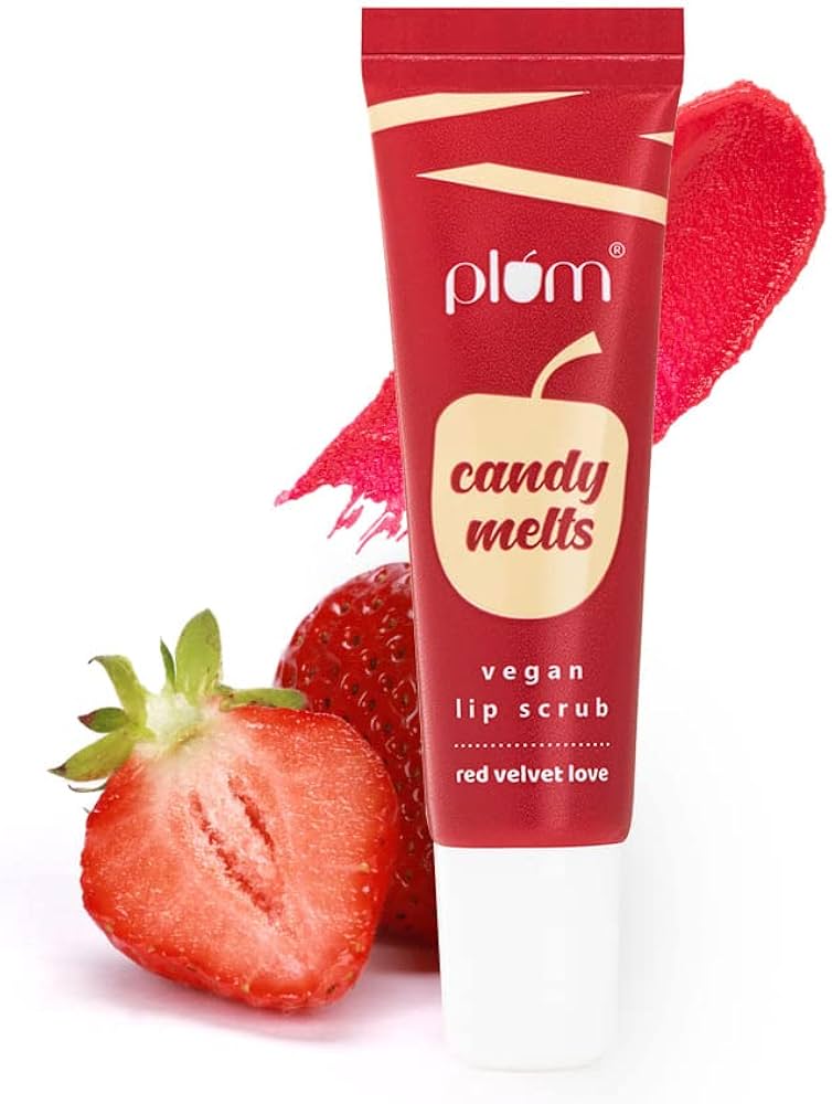 Plum Pore Red Velvet Lip Scrub - Indicrest