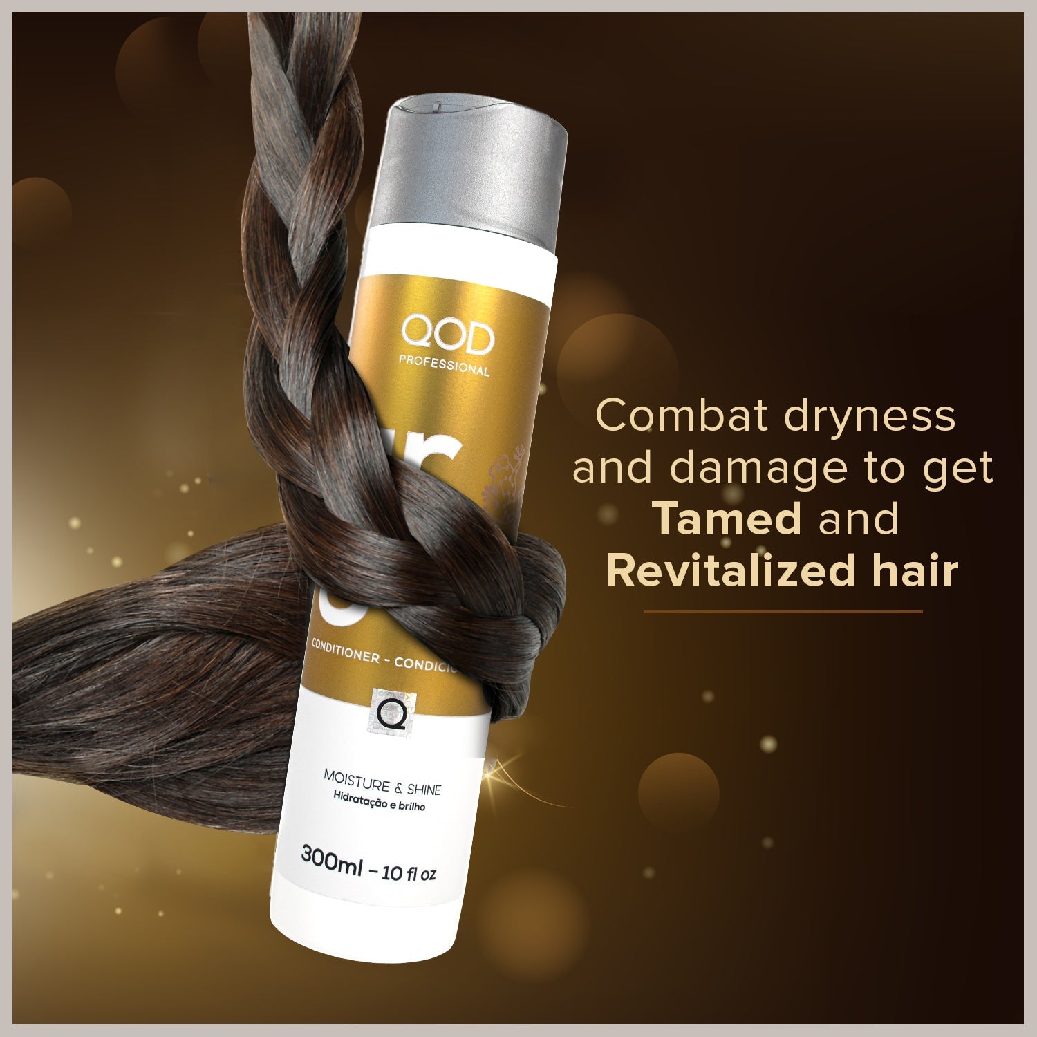 QOD gentle argan conditioner for smooth hair