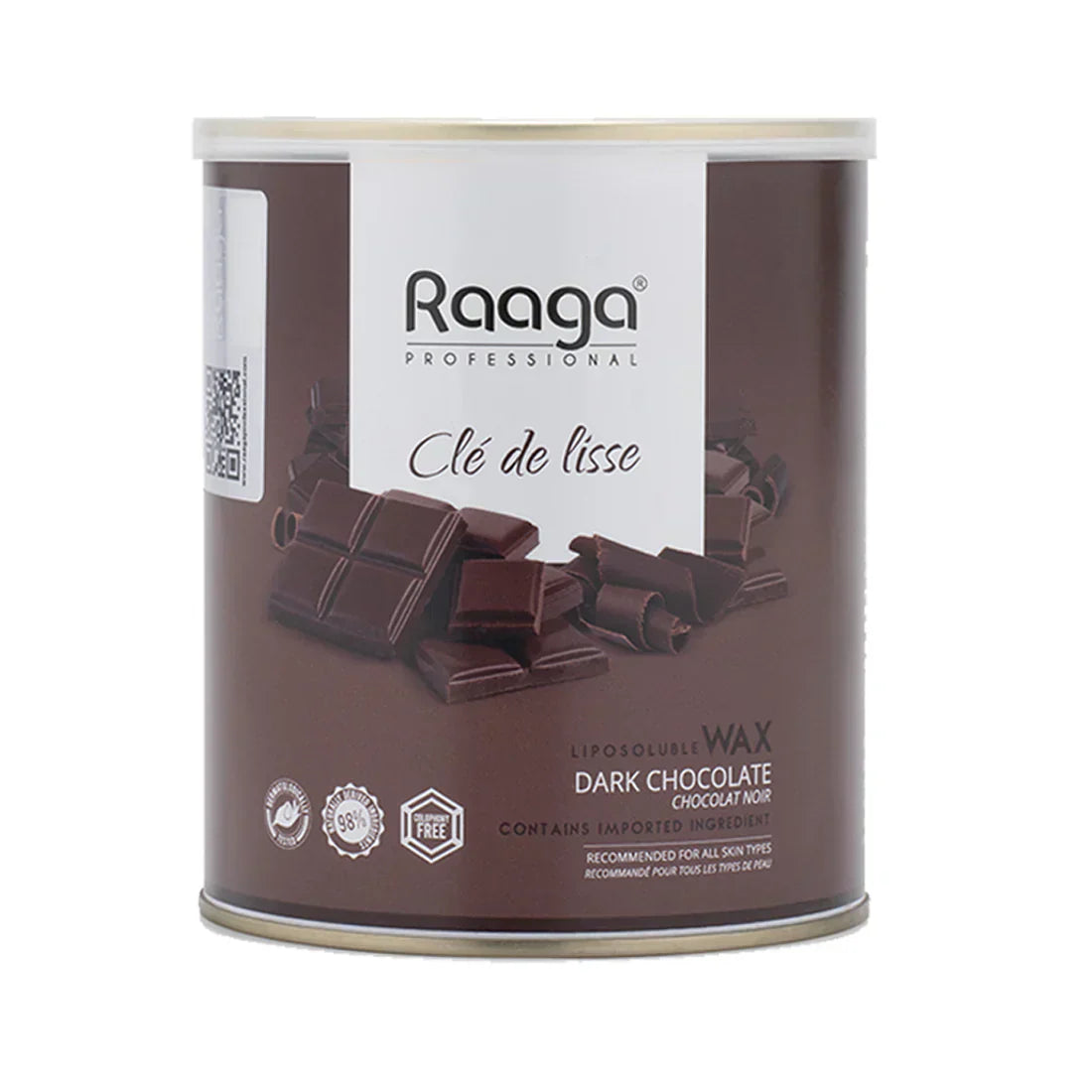 Raaga Professional Liposoluble Wax, Dark Chocolate - Indicrest