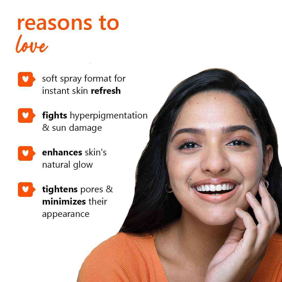 Plum 1.5% Vitamin C & Mandarin Pore Tightening Face Toner | Boosts Glow | Fades Dark Spots & Hyperpigmentation, 100ml