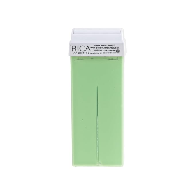 Rica Liposoluble Roll On Wax Refill, Green Apple - Indicrest