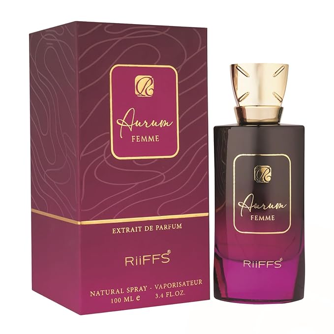 RiiFFS Aurum Femme Extrait De Parfum for Women, 100ml