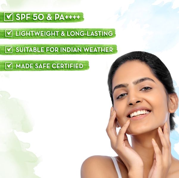 SPF 50 PA++++ Lightweight Sunscreen for Daily Use