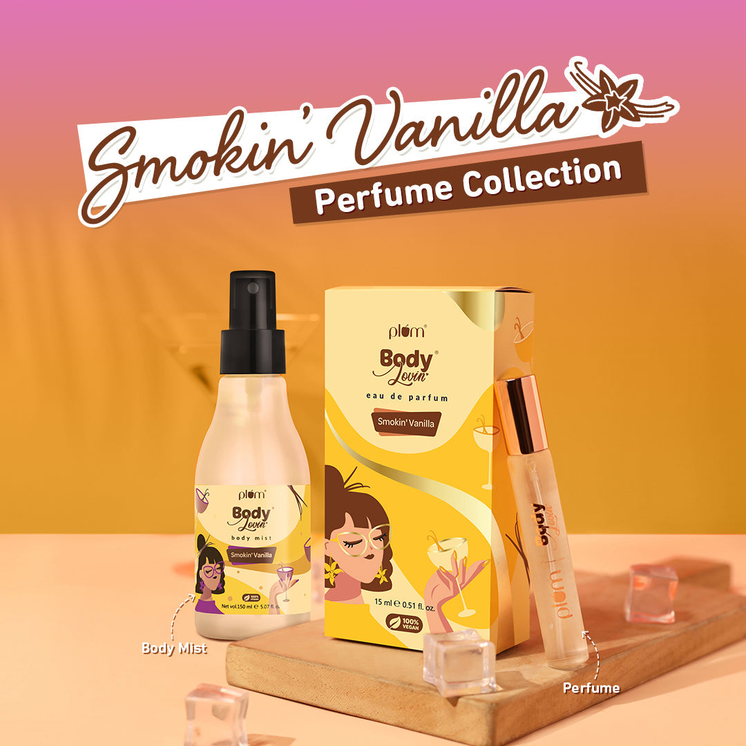 Plum Smokin' Vanilla Body Mist by Plum BodyLovin' | Long Lasting | Travel-Friendly | Spicy Vanilla Fragrance | Perfume Body Spray, 150ml Buy at Indicrest Image 9