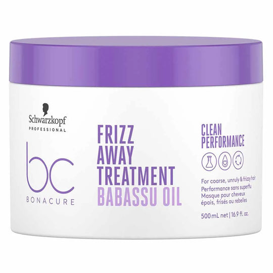 Schwarzkopf Professional BC Bonacure Frizzy Away Teatment Babassu Oil Mask - (500ml) - Indicrest Buy at Indicrest