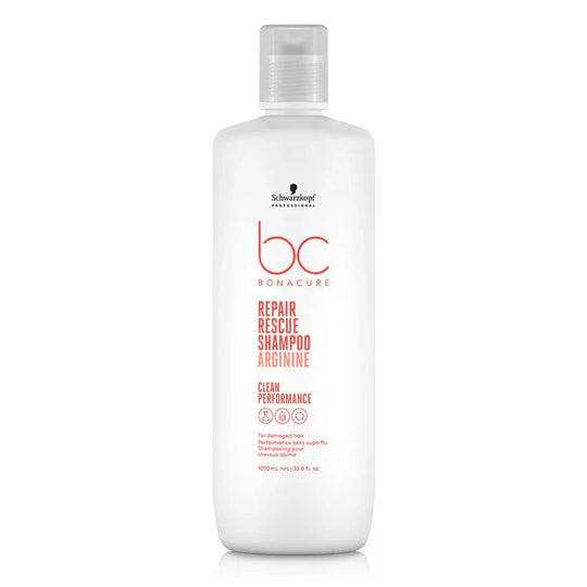 Schwarzkopf Professional BC Bonacure Repair Rescue Shampoo with Arginine - (1 Ltr) - Indicrest Buy at Indicrest