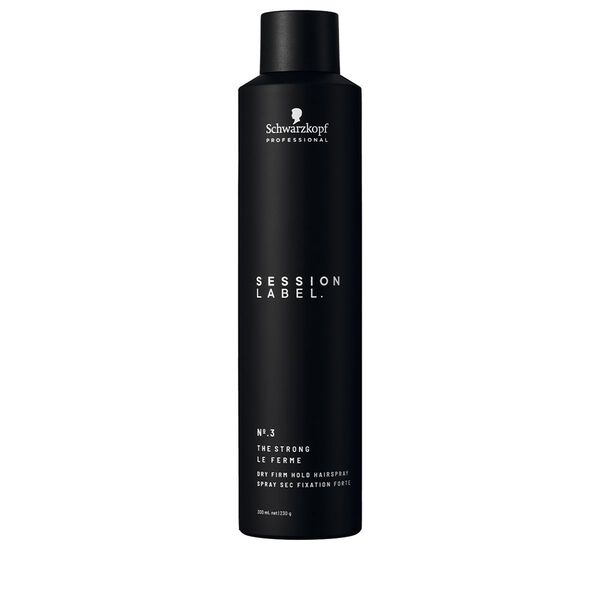 Schwarzkopf Session Label No.3 Fixant Dry Firm Hold Hairspray - Indicrest