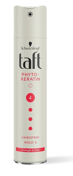 Schwarzkopf Taft Phyto-Keratin Hair Spray Ultra Strong 4 - (250ml) - Indicrest