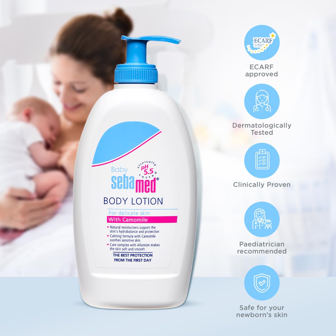 Sebamed Baby Lotion With Pump, 400ml Buy at Indicrest Image 3