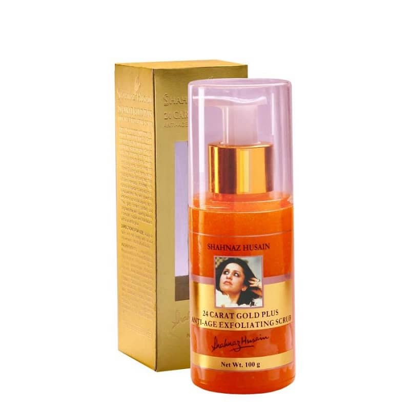 Shahnaz Husain Gold Scrub, 100g - Indicrest