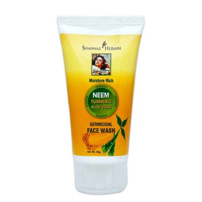 Shahnaz Husain Neem-Turmeric Face Wash, 50g - Indicrest
