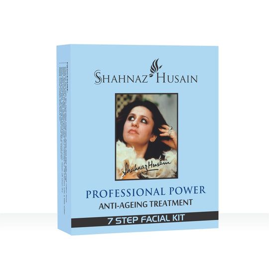 Shahnaz Husain Power Anti-Aging Treatment 7 Step Facial Kit - Indicrest Buy at Indicrest
