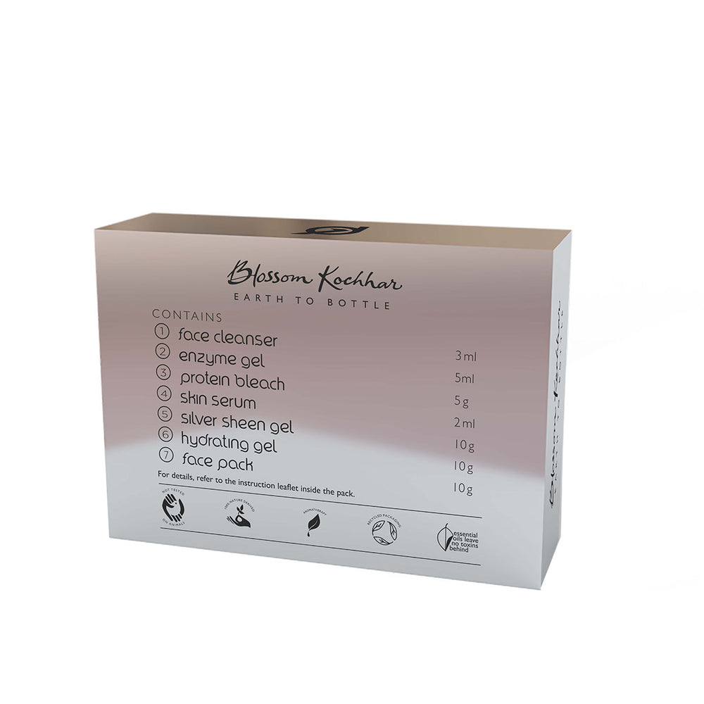 Silver Glow Facial Kit with Lavender & Aloe 50g
