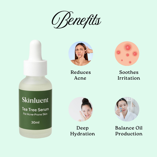 Skinluent Tea Tree Face Serum, 30ml Buy at Indicrest Image 5
