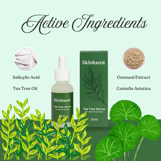 Skinluent Tea Tree Face Serum, 30ml Buy at Indicrest Image 3