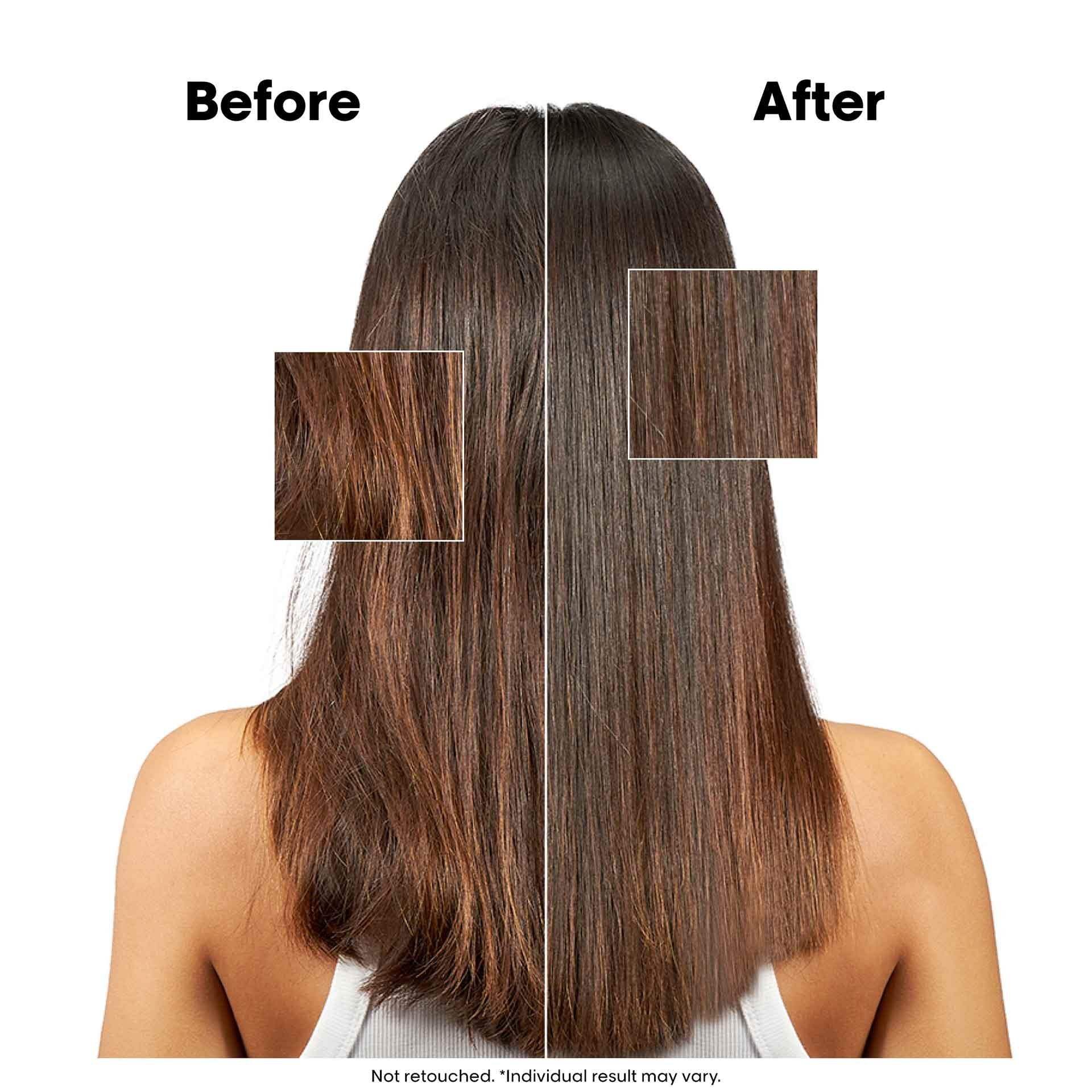 Smoothening serum for frizzy hair