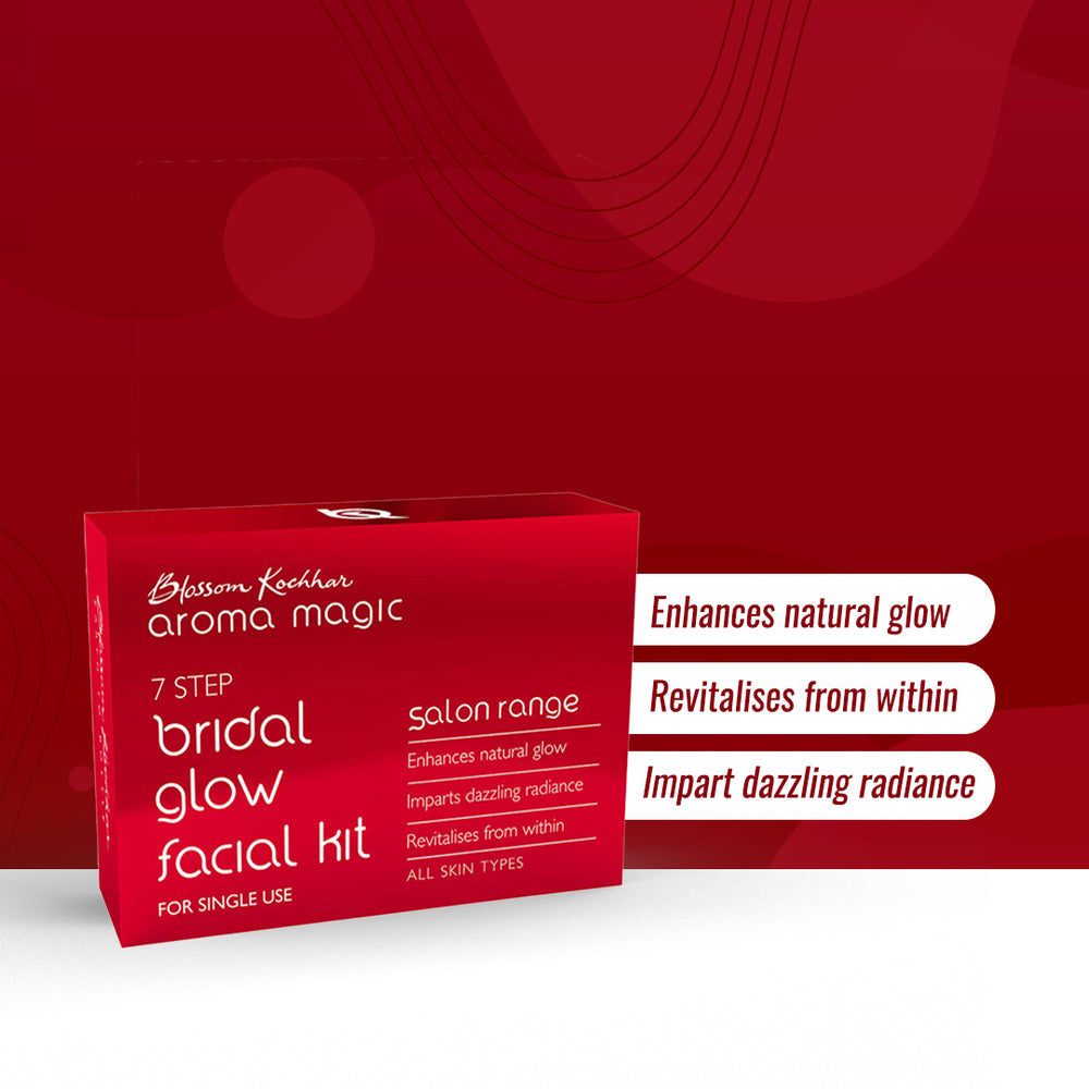 Step-by-Step Usage of Bridal Glow Facial Kit 50g