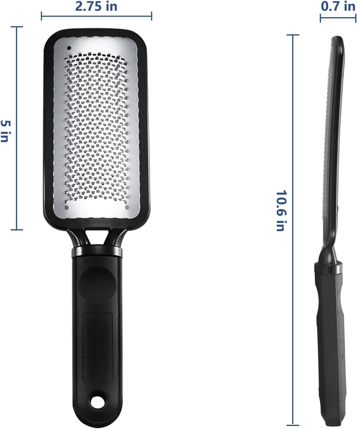 Step-by-step foot filing guide using Indicrest tool