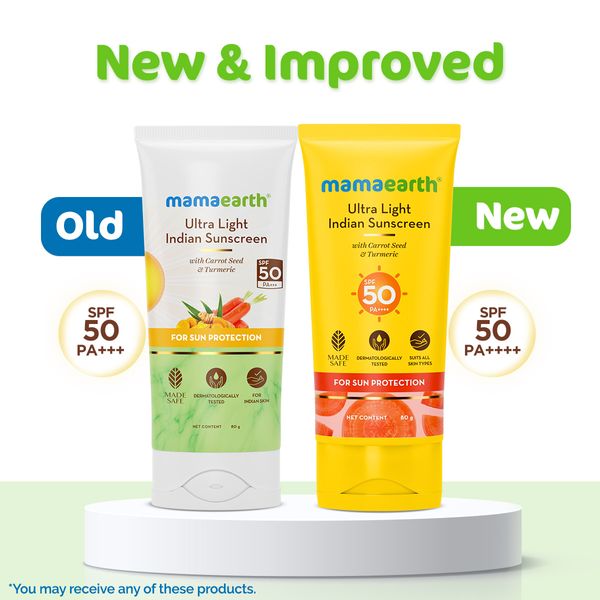 Sunscreen for All Skin Types Mamaearth SPF 50