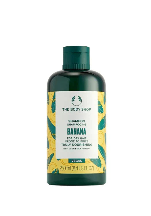 The Body Shop Banana Truly Nourishing Shampoo, 250ml - Indicrest