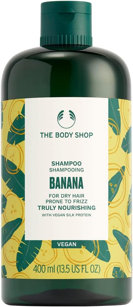 The Body Shop Banana Truly Nourishing Shampoo, 400ml - Indicrest