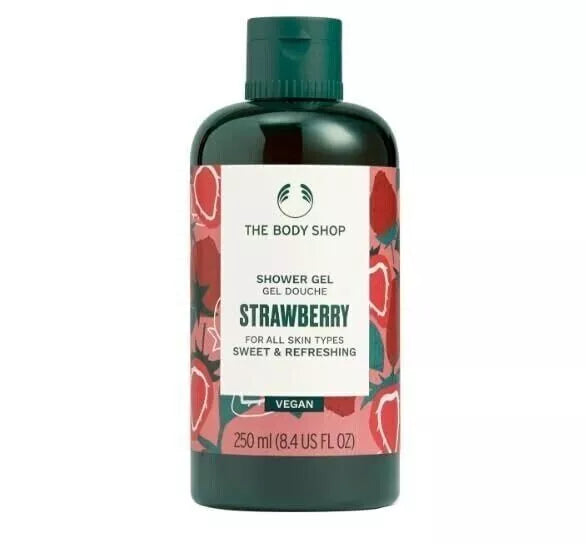 The Body Shop Strawberry Shower Gel, 250ml - Indicrest