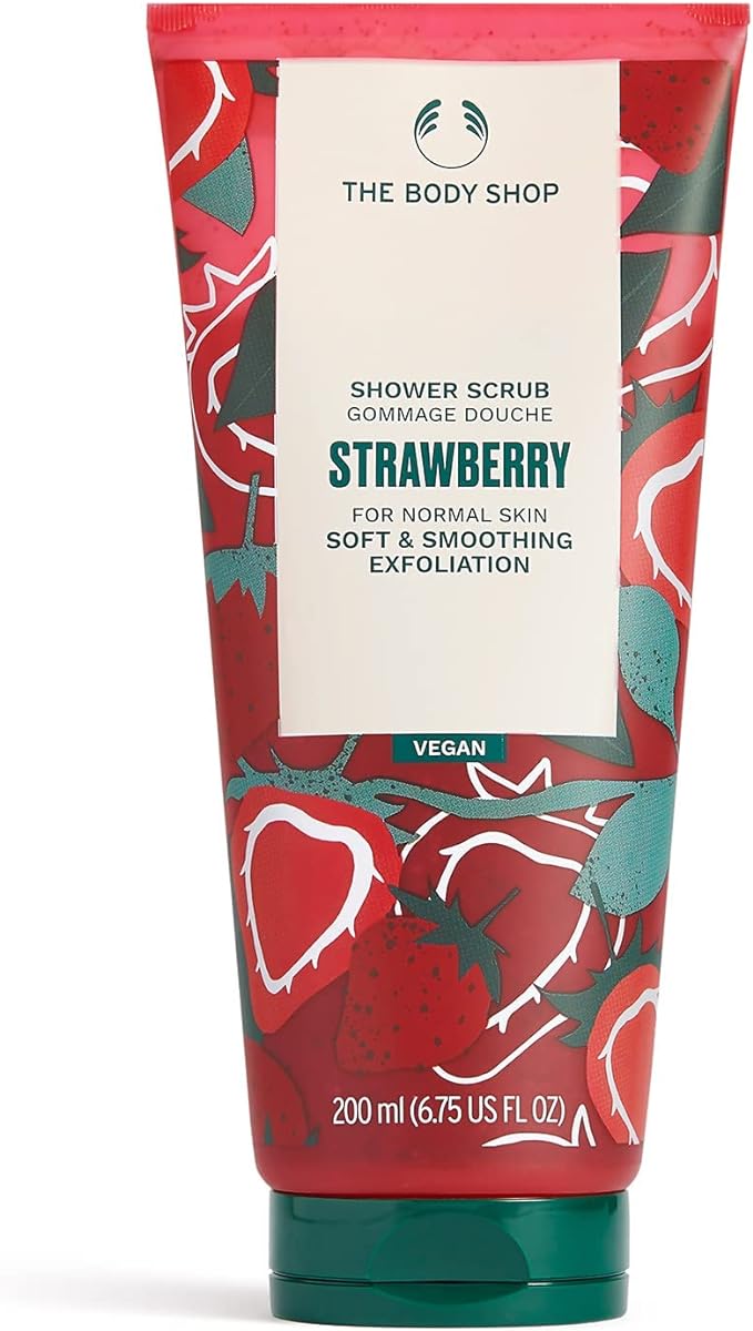 The Body Shop Strawberry Shower Scrub, 200ml - Indicrest