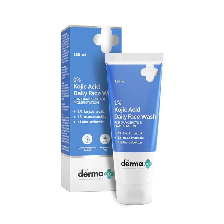 The Derma Co 1% Kojic Acid Daily Face Wash 100ml - Indicrest