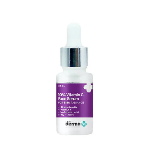 The Derma Co 10% Vitamin C Face Serum, 10ml - Indicrest