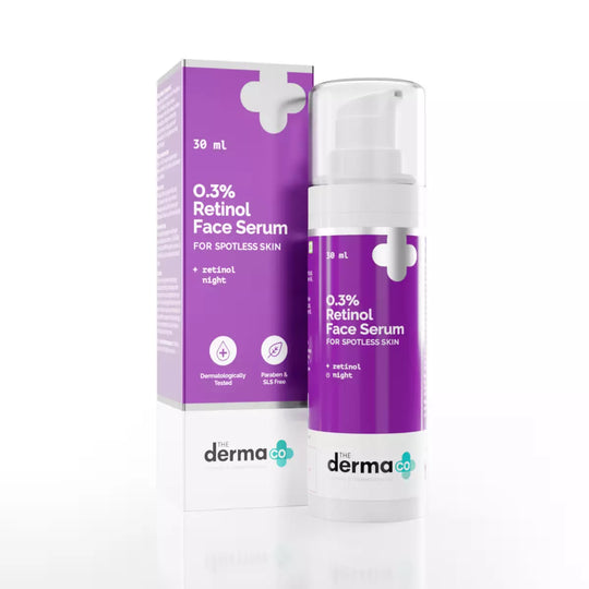 The Derma Co 3% Retinol Face Serum 30ml - Indicrest Buy at Indicrest