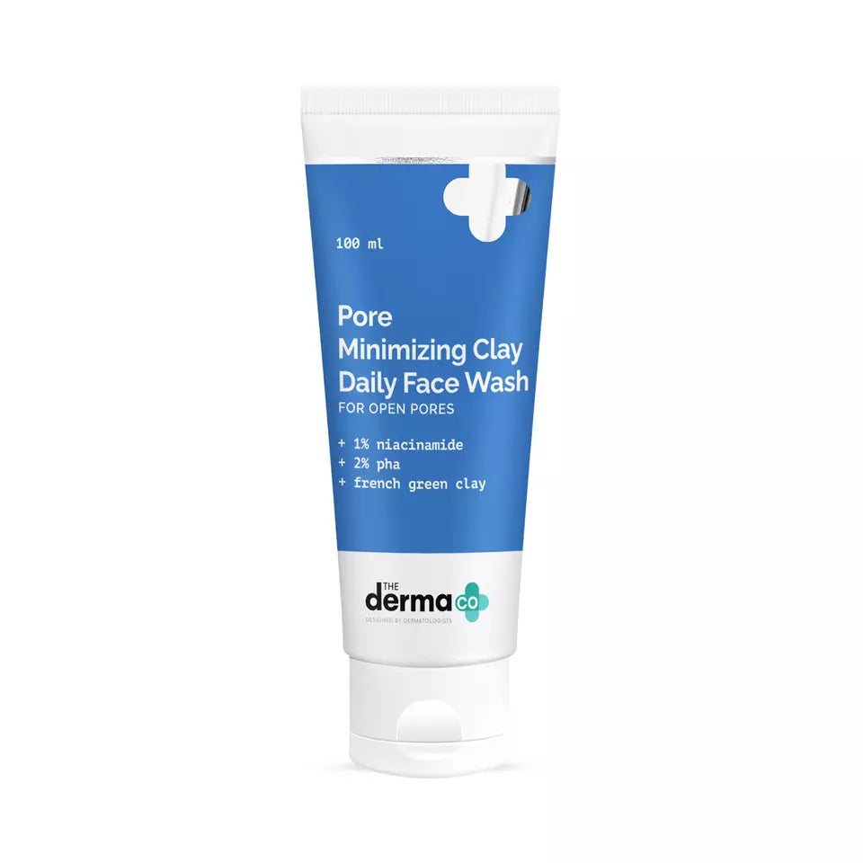 The Derma Co Pore Minimizing Clay Daily Face Wash 100ml - Indicrest
