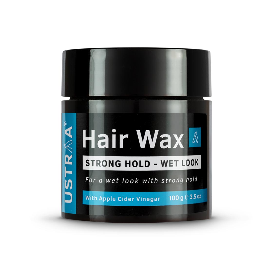 Ustraa Hair Wax Strong Hold - Wet Look, 100g