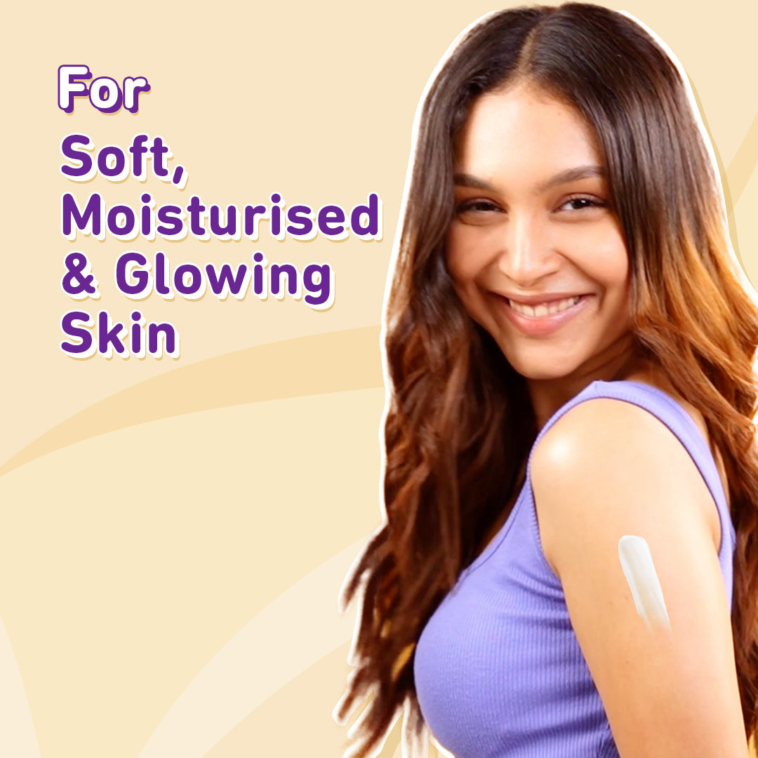Plum Vanilla Caramello Body Lotion by Plum BodyLovin' | Deep Moisturization| Non-Greasy | Warm & Cozy Vanilla Fragrance | Normal To Dry Skin, 400ml Buy at Indicrest Image 2