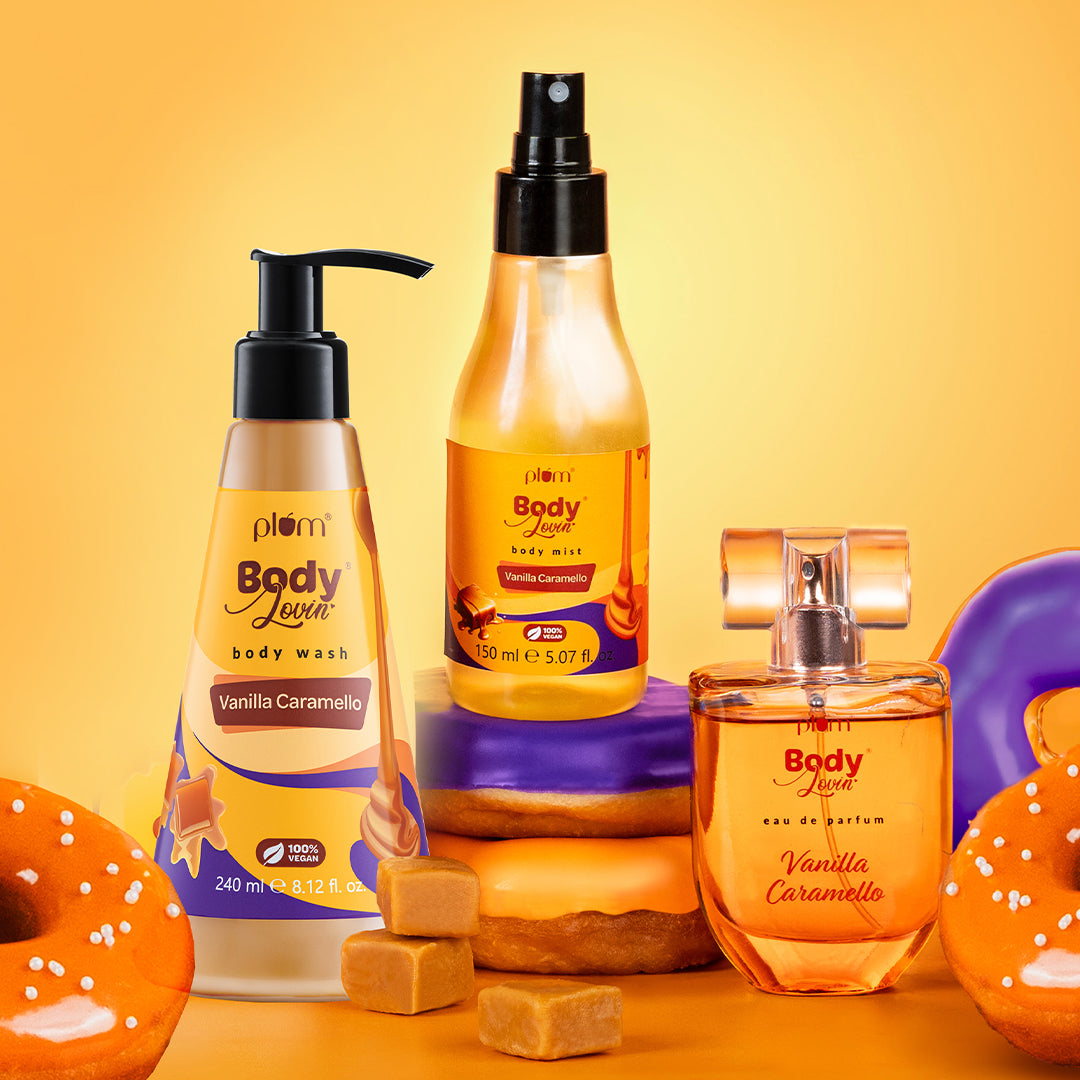 Plum Vanilla Caramello Smell Delish Trio | Iconic Vanilla Caramello Fragrance | Bath & Body Routine | Long Lasting Fragrance