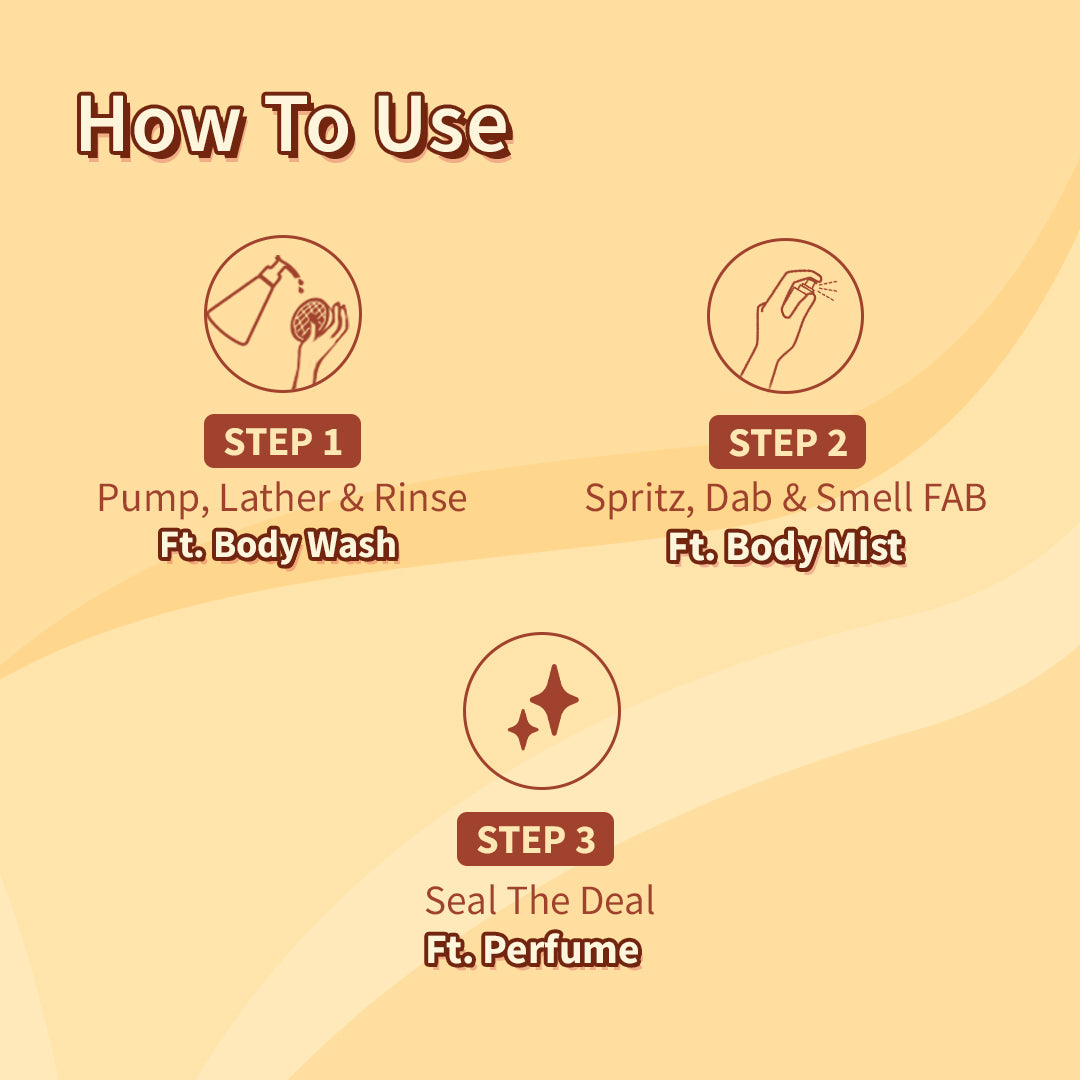 Vanilla Caramello Smell Delish Trio