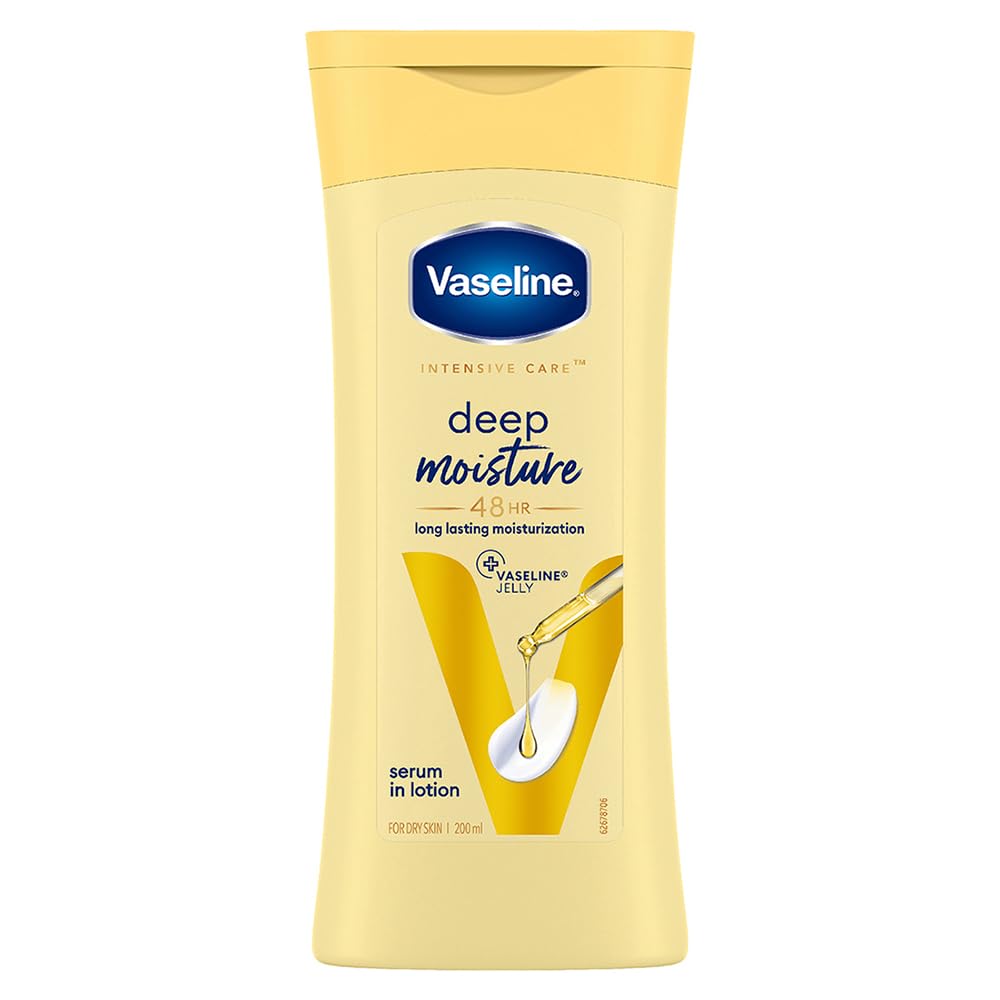 Vaseline Deep Moisture Lotion, 200ml - Indicrest
