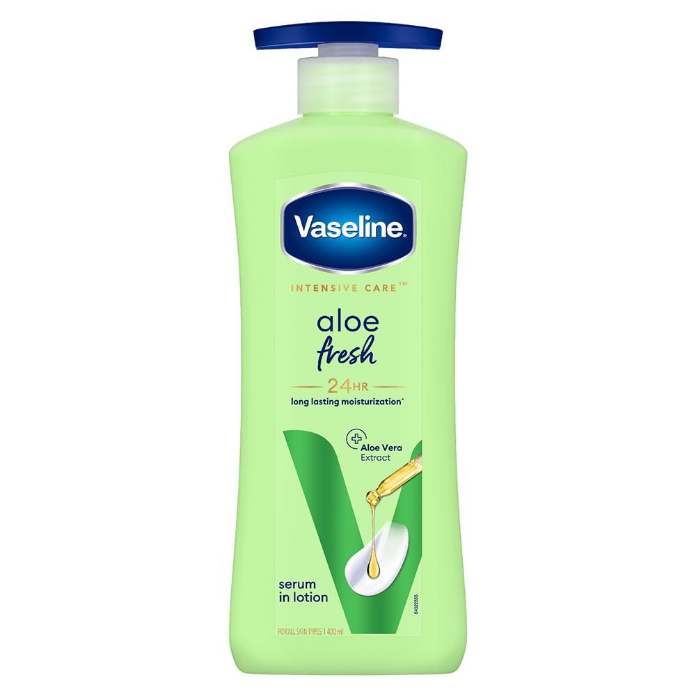 Vaseline Aloe Fresh Body Lotion 400ml bottle