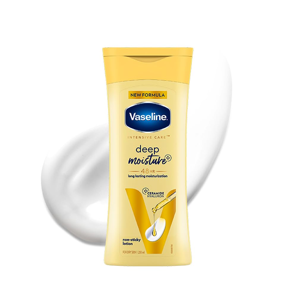 Vaseline Deep Moisture Lotion 200ml bottle