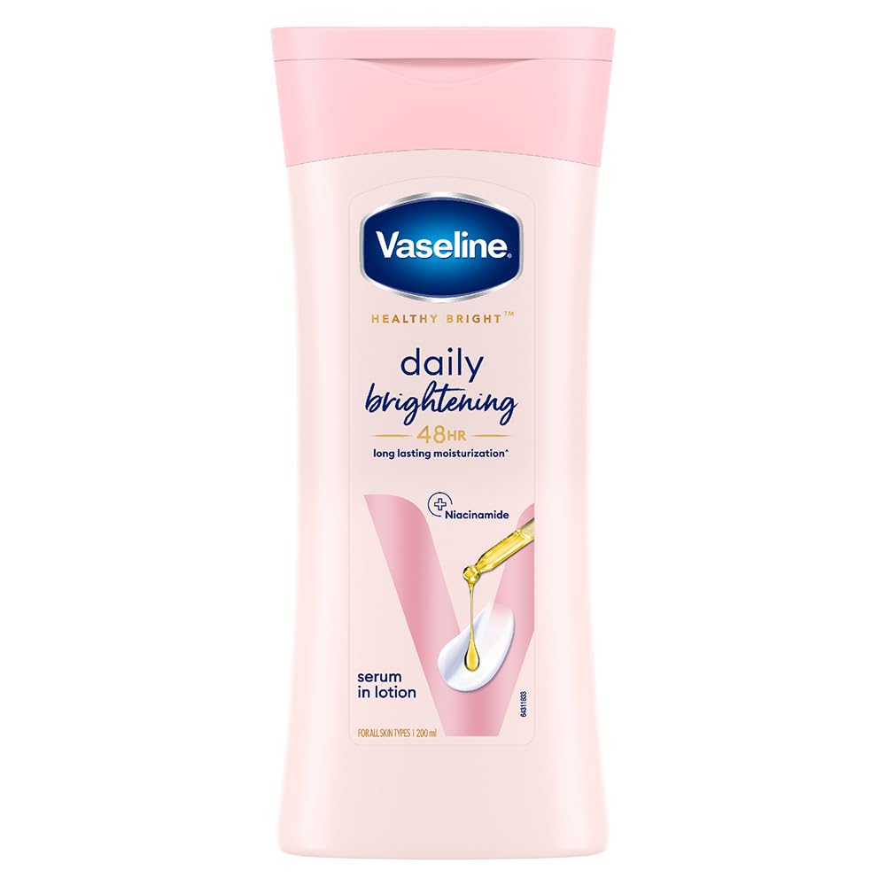 Vaseline Daily Brightening Lotion, Pink, 200ml