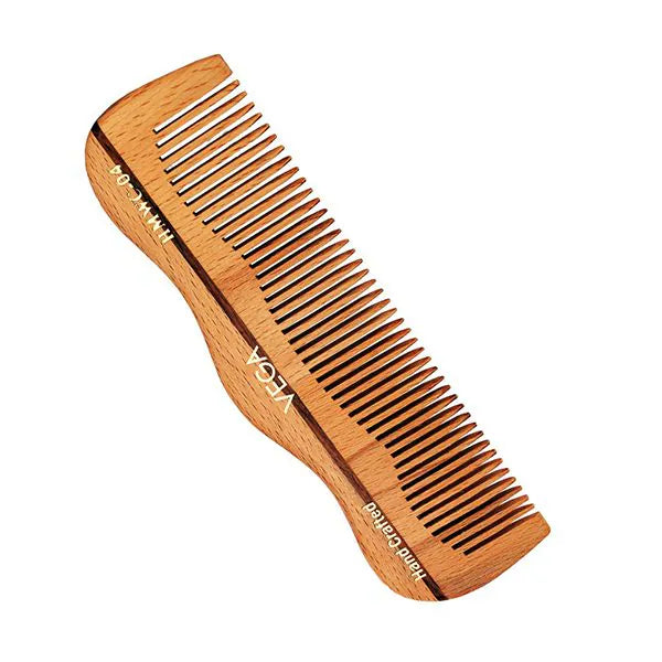 Vega Grooming Wooden Comb - HMWC-04 - Indicrest