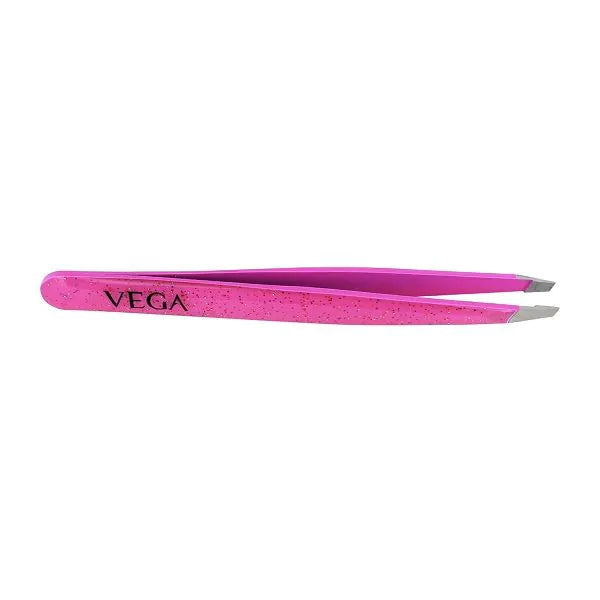 Vega All That Glitter Tweezer - Slant Tip - TW-06 - Indicrest