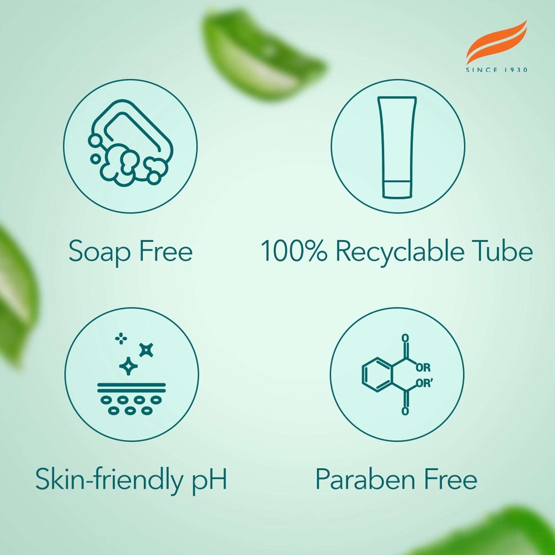Vitamin E benefits on Himalaya Face Wash label