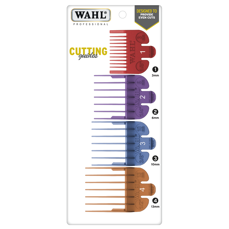 Wahl Colored Guide Comb Set - Indicrest