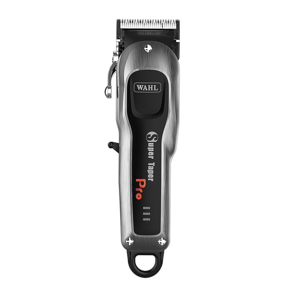 Wahl Super Taper Pro Corded/Cordless Clipper | Professional BLDC 5800 RPM Lithium-Ion Taper Blade