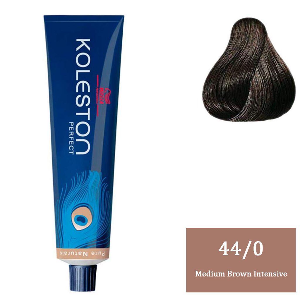 Wella Professionals Koleston Perfect Pure Naturals, 44/0 - Meduim Brown Intensive - Indicrest