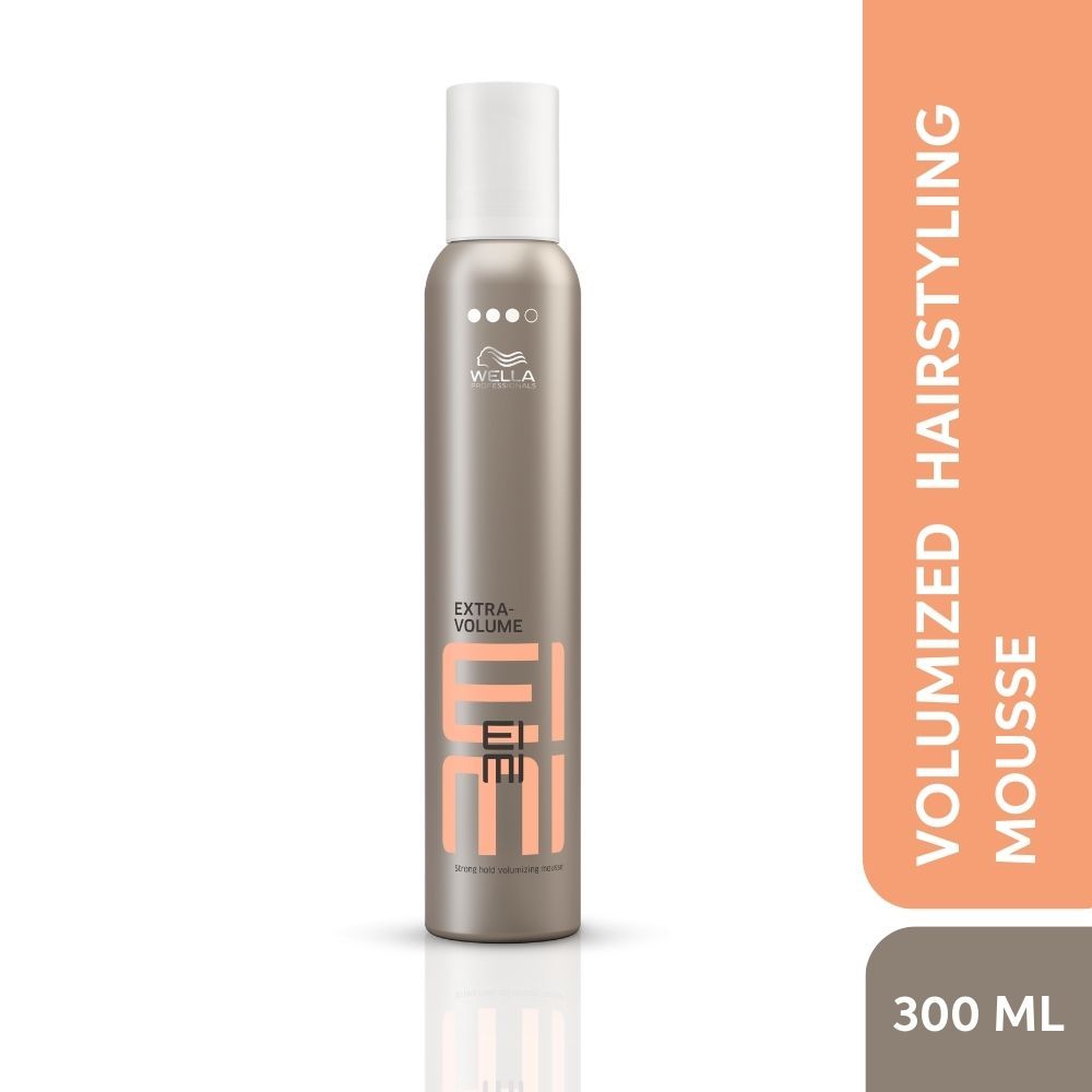 Wella Professionals EIMI Extra Volume Strong Hold Volumizing Mousse, 300ml