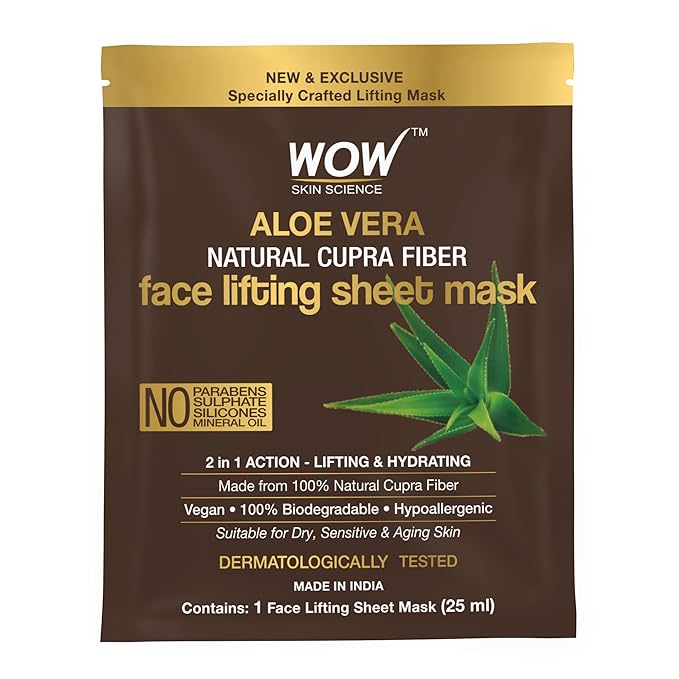 Wow Aloe Vera Sheet Mask - Indicrest
