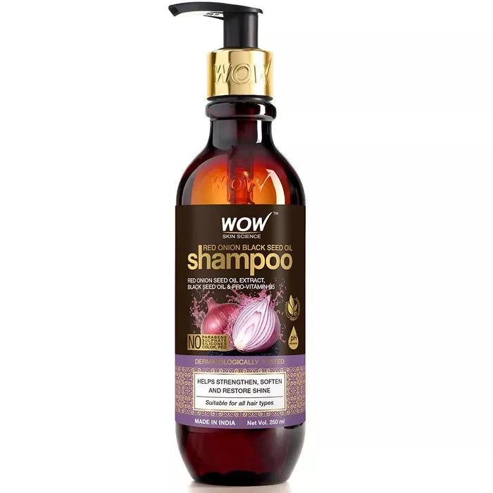 Wow Red Onion Black Seed Shampoo 250ml - Indicrest