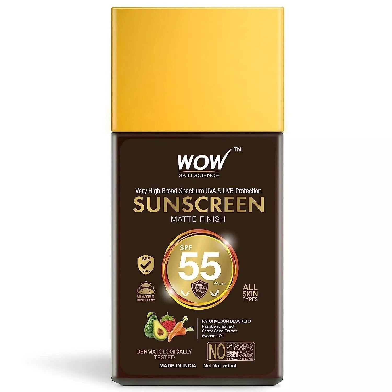 Wow Sunscreen SPF 55, 50ml - Indicrest