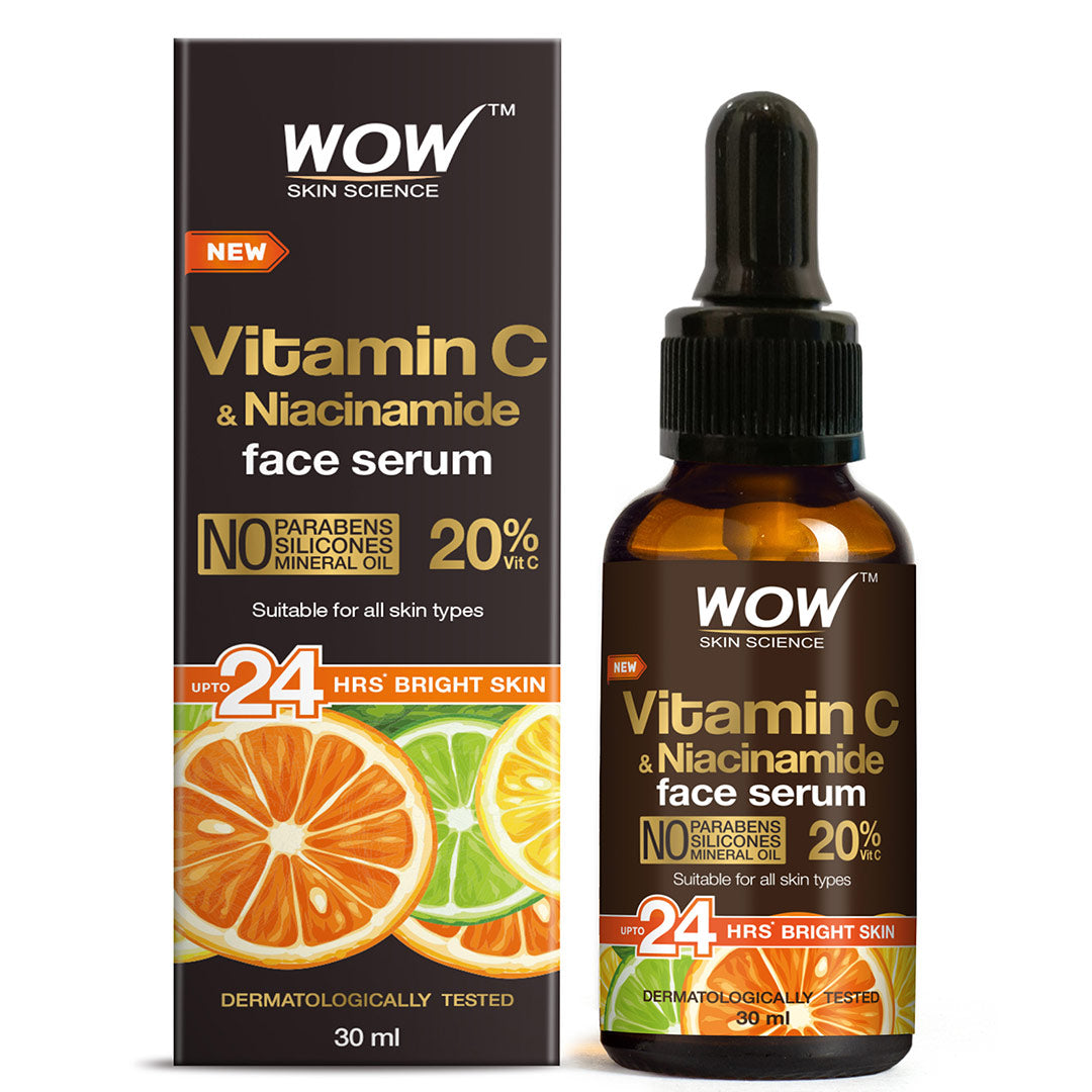 Wow Vitamin C Face Serum, 30ml - Indicrest